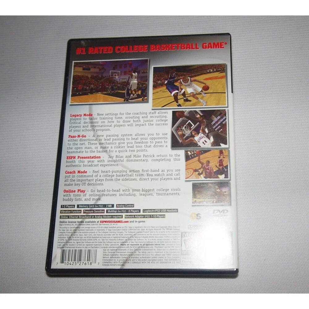 Sony PS2 about game